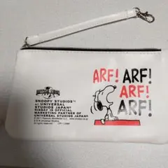 スヌーピー ポーチ ホワイト