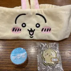 ちいかわ　うさぎヘアバンドコレクション、ラバーマグネット、マステ