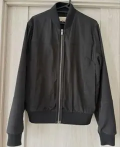 【美品】メゾンマルジェラ MA-1風 ブルゾン ブラック
