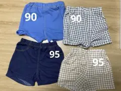 保育園着半ズボン4点セット