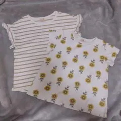 petit main 　プティプラ　Tシャツ　2枚　120