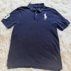 Polo Ralph Lauren ビックポニー ネイビー ポロシャツ M - メルカリ