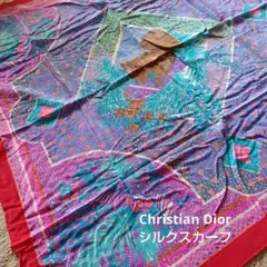 Christian Dior シルクスカーフ