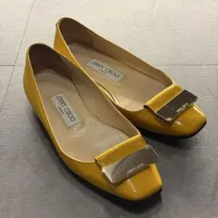 【Jimmy Choo】パテントレザーパンプス