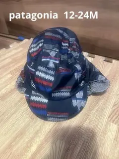 patagonia＊ベビー＊帽子＊12-24M＊フリース＊ボア＊ニット帽＊
