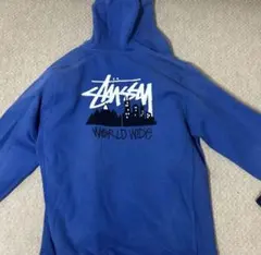 2026年最新】STussy ジップパーカー ブルーの人気アイテム - メルカリ