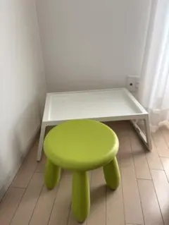 【名古屋市内引取】IKEA 折り畳み机　椅子　スツール　セット