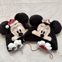 クリスマス ディズニーファンキャップ　ミッキーミニー