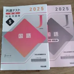 2025　共通テスト直前対策問題集　国語