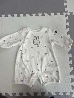 【ミッフィー秋冬】長袖ロンパース50〜60センチ