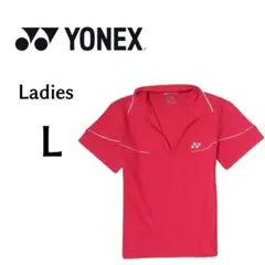レディース Lサイズ YONEX ヨネックス 半袖シャツ pink色