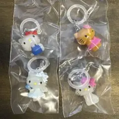 【24時間以内発送】ハローキティ めじるしアクセサリー 4種セット