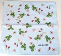WEDGWOOD 花柄 タオルハンカチ
