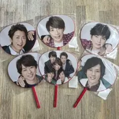 ARASHI ミニうちわ 6枚セット　5×20