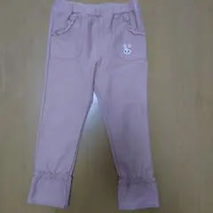 ミキハウス　パンツ　ベージュ　100　うさこ