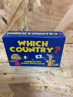 WHICH COUNTRY 語学 勉強 カードゲーム 英会話 楽しく 知育玩具