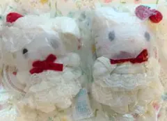 サンリオ マイメロディ マスコット セット 白猫 ショートケーキ バラ