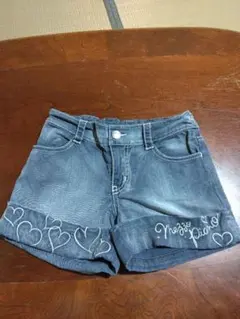 mezzo piano　メゾピアノ　ショートパンツ　デニム　110cm