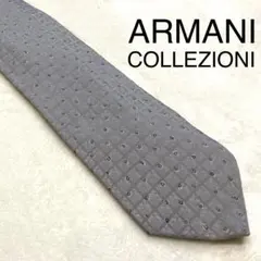 ARMANI COLLEZIONI イタリア製 シルク ネクタイ グレーのサムネイル