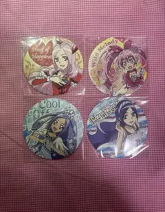 プリキュアトゥインクル缶バッジ2 WOW！復刻記念！紙コースター 特典