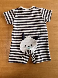 ポチャッコ ロンパース futafuta バースデイ おしり 半袖 保育園