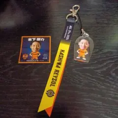 清水エスパルス☆マッチデーボンフィン0829&ステッカー☆木下康介選手