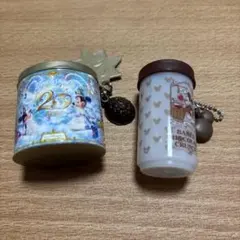未使用ディズニーシー20周年記念 キーホルダー2個セット　カプセルトイ　チャーム