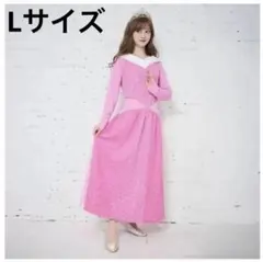 新品タグ付き！ディズニー　ちはる　眠れる森の美女　オーロラ姫　ワンピース　ドレス