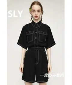 【美品】SLY ステッチロンパース サイズ2のサムネイル