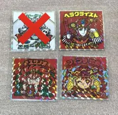 紅白ビックリマンチョコシール　39 th 3枚セット