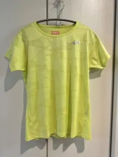 YONEX レディース　カモフラージュ Tシャツ Mサイズ イエロー