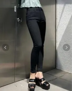 【ELDER】SYMハイウエストデニム　ブラック