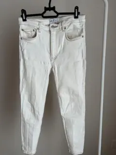 ZARA ホワイト スキニーデニム EUR 38