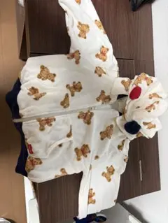 ミキハウス クマ柄 アウター