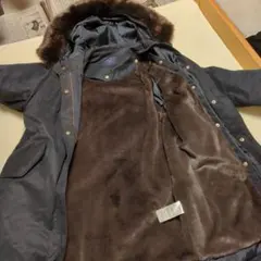 AMERICAN HOLIC フリースモッズコート M ネイビー　2way