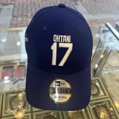 デコピン刺繍入り Dodgers 野球帽 6 7/8 青色 - メルカリ