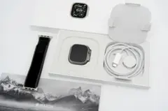 9月迄メーカー保証 保護フィル Apple Watch ULTRA3 チタニウム