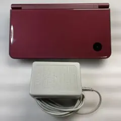 Nintendo DSi LL ワインレッド 本体とACアダプター　ジャンク