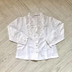 BeBe ♡ 長袖フリルブラウス 100cm