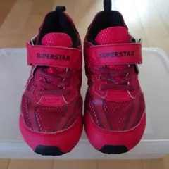 光る 18.5センチ MOONSTAR SUPERSTAR 赤