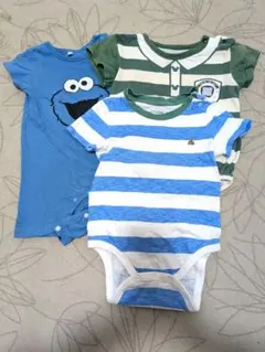 babyGapロンパース・カバーオール3点セット