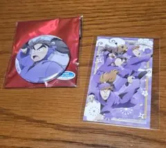 ぴ*す様 忍たま乱太郎　体験展　缶バッジ　ミニカード　アニメイト特典　竹谷八左ヱ