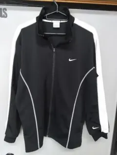 ◆Nike ◆ ジップアップジャケット 黒/白/サイズL