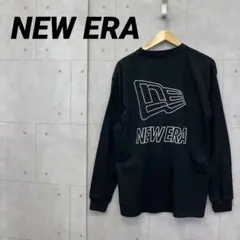 NEW ERA ニューエラ カットソー プリント 黒 L