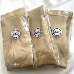 着圧ソックス　3足セット　27.5cm ベージュ　むくみ解消　美脚