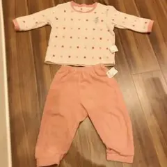 ユニクロ フリースパジャマ ミニー　90