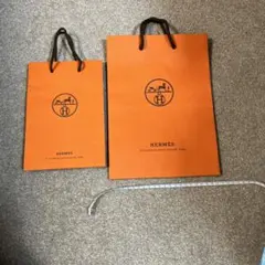 HERMES ギフト紙袋 2枚セット