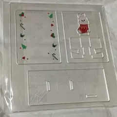 リービット スキズ Xmas ポップアップ リノ アクリルフォトカードフレーム