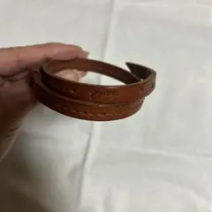 genten レザーブレスレット ヌメベージュのサムネイル