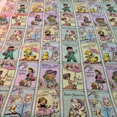 ‪ஐ‬⋆*レトロなアメリカンchildren1 生地約45×110